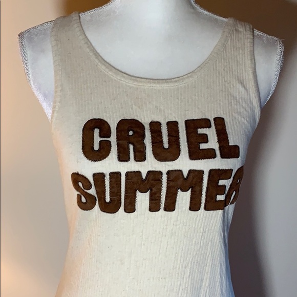 Dolce & Gabbana Tops - Dolce & Gabana “Cruel Summer” ribbed tank